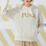 Свитшот женский хаки Puma - фото 4