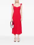 Платье миди Bryson Reformation, красный - фото 2
