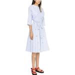 Платье женское Kenzo в горошек, светло-синий - фото 4