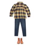 Хлопковый топ в клетку Марты Morley, Bamboo - фото 2