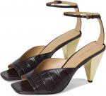 Туфли MICHAEL Michael Kors Women's Electra Sandals, Chocolate - фото
