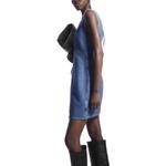 Платье без рукавов женское синее Cos - фото 2