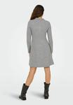 Платье JDY Jumper dress, Light Grey Melange/Light Grey - фото 3