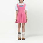 Мини-платье без рукавов MARNI, розовый - фото 6