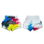 Шорты Fairtex Muay Thai Shorts - BS1937 White Acid Jazz - фото 3