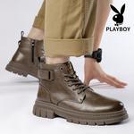 Мужские ботинки Cahhrrn X Martin Boot Men Beige Playboy - фото 30