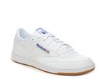 Кроссовки Reebok Club C 85, белый/синий - фото
