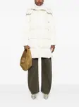 Стеганое пальто с капюшоном MONCLER, нейтральный - фото 2