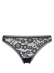 ERES кружевные трусы-танга Prairie, черный - фото