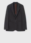 Пиджак из эластичной саржи, цвет 2B Ps Paul Smith, цвет Charcoal Gray - фото