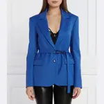 Узкий пиджак Patrizia Pepe, синий - фото