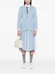 Твиловый пиджак THOM BROWNE, синий - фото 2