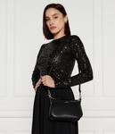 Сумка-мессенджер кожаная Dkny на молнии, черный - фото 2