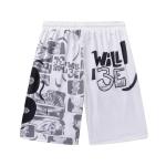 Брюки баскетбольные унисекс FireMonkey, лунно-белый - фото 5