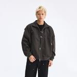 Куртка унисекс WAITINGWAVE, темно-серая утепленная с наполнителем - фото 8