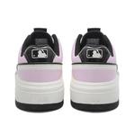 MLB Chunky Liner Slip Resistant Low Top Skateboard Shoes Unisex Pink White - фото 5