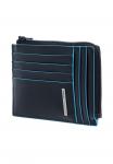 Кошелек Piquadro Business card holder, Blu2/Blue - фото 3
