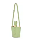 Сумка-ведро Pebble размера мини Loewe, зеленый - фото 2