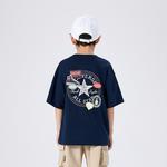 Футболка унисекс Converse, темно-синий - фото 6