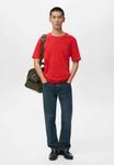 Футболка Mango Basic T-shirt, Red - фото 2
