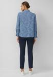 Блуза s.Oliver Button-down blouse, Hellblau/Light Blue - фото 3