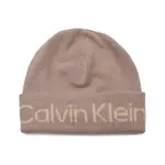 Шапка с добавлением шерсти и кашемира. Calvin Klein, бежевый - фото