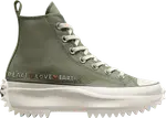 Кроссовки Run Star Hike Platform High 'Peace, Love, Earth', зеленый - фото