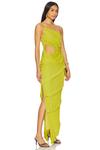 Платье "Magnitude" Georgia Hardinge, lime - фото