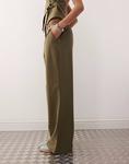 Брюки свободного кроя цвета хаки Collusion - фото 3