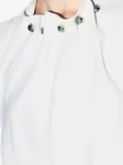 Миди-платье с пуговицами Armani Exchange, белый - фото 3