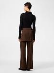 PIECES Брюки Regular 'PCJossa' в коричневом цвете - фото 4