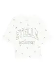 Футболка с логотипом Stella McCartney Kids, белый - фото