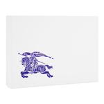 Шарф в клетку с необработанным краем Burberry - фото 6