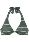 Треугольный бикини-топ BENCH, темно-зеленый - фото