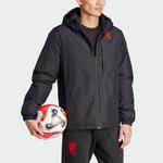 MANCHESTER UNITED THEATRE OF DREAMS стеганая куртка мужская черная Adidas, черный - фото 4