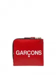 Кошелек с логотипом Comme Des Garçons Wallet, красный - фото 2