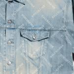 Женская джинсовая куртка Balenciaga, голубой - фото 7