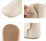 Детские вестерн-сапоги для девочек с вышивкой ESTAMICO, Beige - фото 3