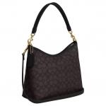 COACH Сумка через плечо из лакированного холста - фото 3