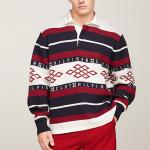 Tommy Hilfiger Свитер Unisex Clot X CLOT Co-branded Model Navy Blue 0K4 - фото 5