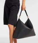 Сумка-тоут из кожи Bevel Toteme, черный - фото 6