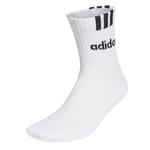 ADIDAS Носки унисекс, упаковка из 3 пар, мягкие, 3S, линейные - фото 2