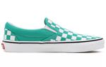 Кроссовки classic slip-on 'green white' Vans, зеленый - фото 2