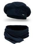 Шапка Vivisence 7007 Set, темно-синий - фото