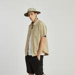 Мужская рубашка CAT, темный хаки - фото 9