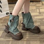 SHUMO Черные женские ботильоны, цвет Black - фото 5