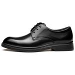 Туфли AOKANG Dress Shoes Men Low-Top, черный - фото