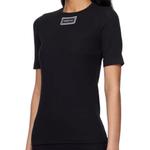 VERSACE Футболка женская черная - фото 4