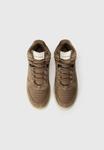 Кроссовки Emporio Armani High-top trainers, Choco/Light Brown - фото 4