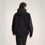 Arcteryx Куртка Women's Black/Black с капюшоном, умеренная Hard Shell - фото 3